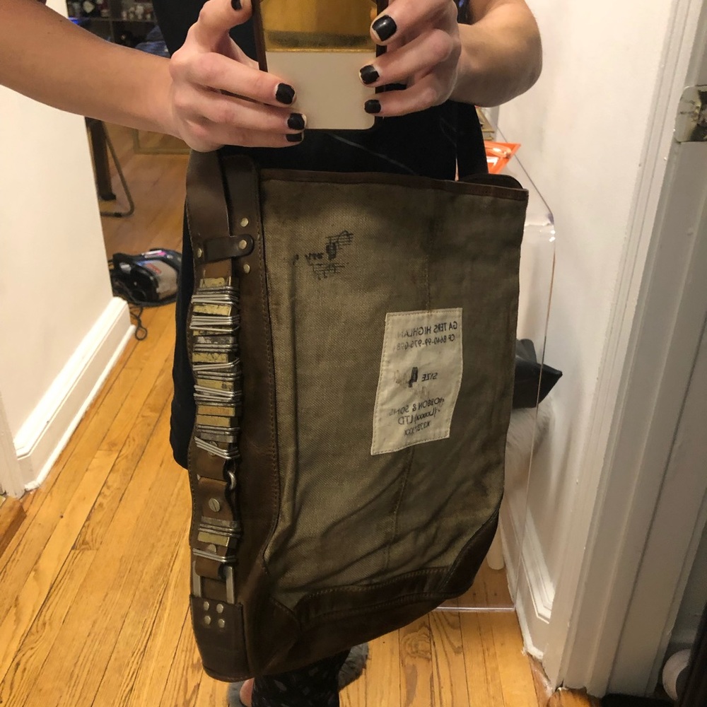 Diesel Black Gold messenger bag